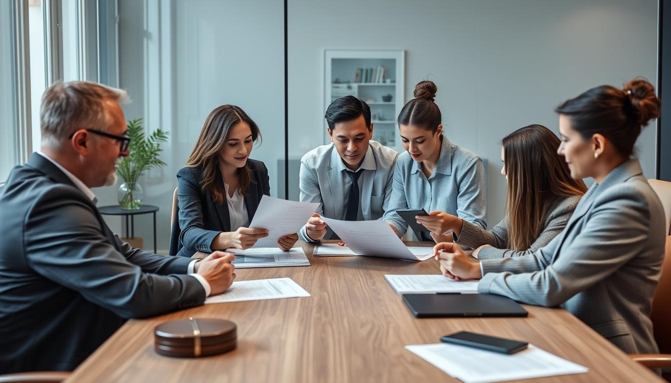 Property settlement documents and transfer review